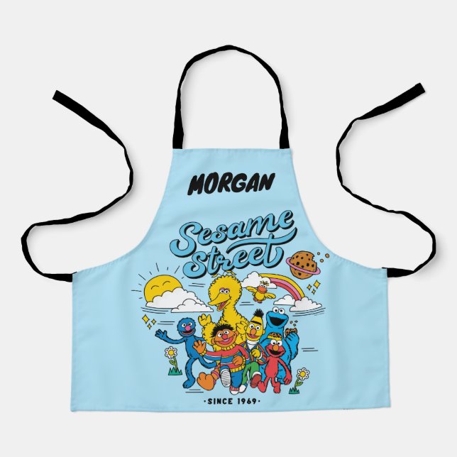 Sesame Street | Since 1969 | Add Name Apron (Front)