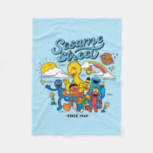 Sesame Street Since 1969 Fleece Blanket