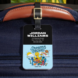 Sesame Street   Since 1969 Luggage Tag