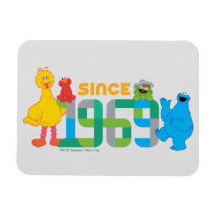 Sesame Street Since 1969 Magnet