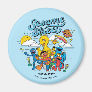 Sesame Street Since 1969 Magnet