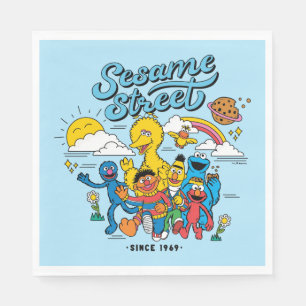 Sesame Street Since 1969 Napkin