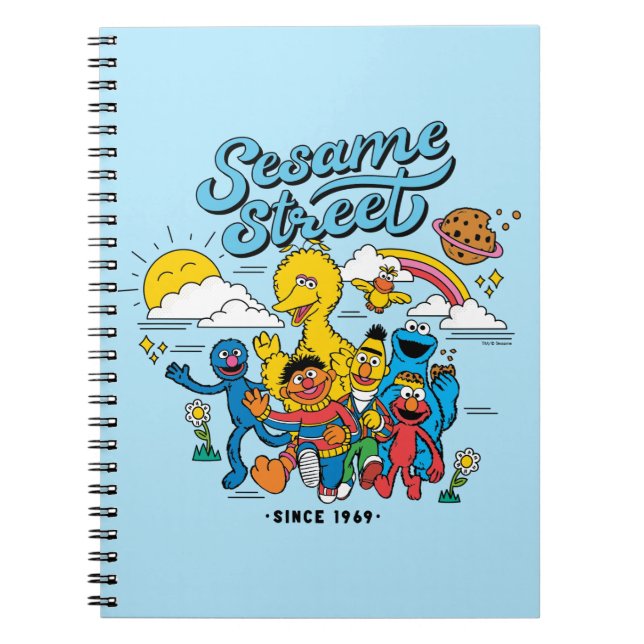 Sesame Street | Since 1969 Notebook (Front)