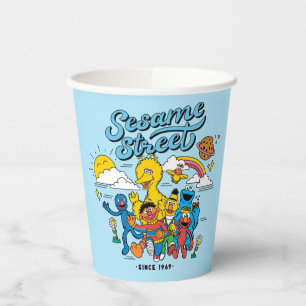 Sesame Street   Since 1969 Paper Cups