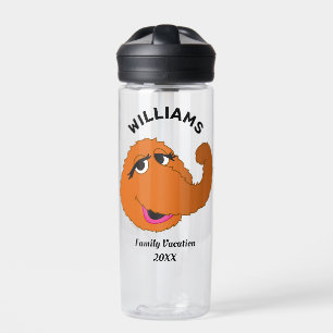 Sesame Street Snuffleupagus Family Vacation Water Bottle