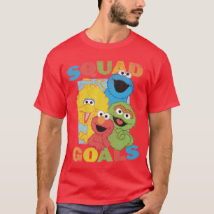 Sesame Street Squad Goals vintage T-Shirt