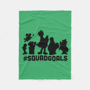 Sesame Street - #SquadGoals Fleece Blanket