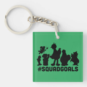 Sesame Street - #SquadGoals Key Ring