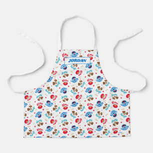 Sesame Street   Tango, Elmo, & Grover Pattern Apron