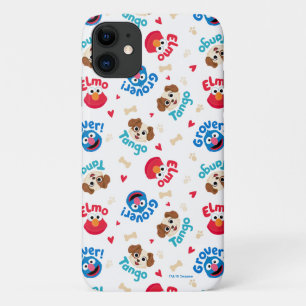 Sesame Street   Tango, Elmo, & Grover Pattern iPhone 11 Case