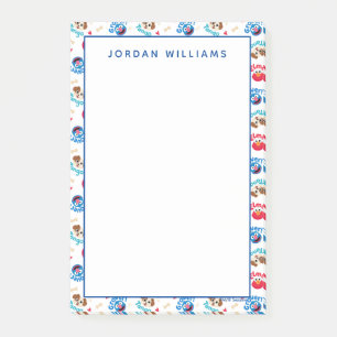 Sesame Street Tango, Elmo, & Grover Pattern Post-it Notes