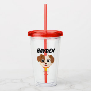 Sesame Street Tango Face Add Your Name Acrylic Tumbler