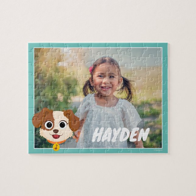 Sesame Street | Tango Face | Add Your Name Jigsaw Puzzle (Horizontal)