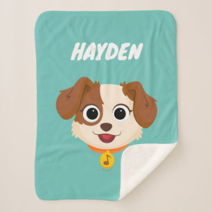 Sesame Street   Tango Face   Add Your Name Sherpa Blanket