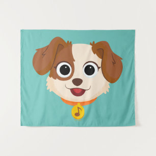 Sesame Street Tango Face Tapestry