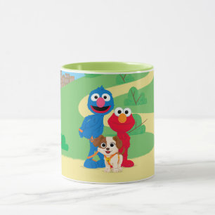 Sesame Street Tango With Grover & Elmo Mug