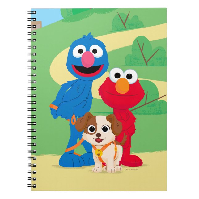 Sesame Street | Tango With Grover & Elmo Notebook (Front)