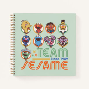Sesame Street   Team Sesame Since 1969 Notebook