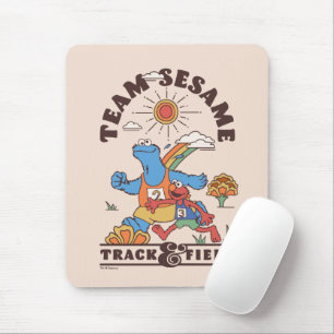 Sesame Street Team Sesame Track & Field Mouse Mat