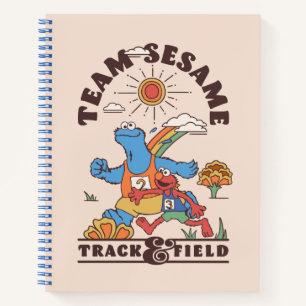 Sesame Street   Team Sesame Track & Field Notebook
