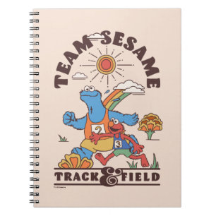 Sesame Street   Team Sesame Track & Field Notebook