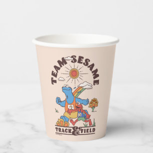 Sesame Street   Team Sesame Track & Field Paper Cups