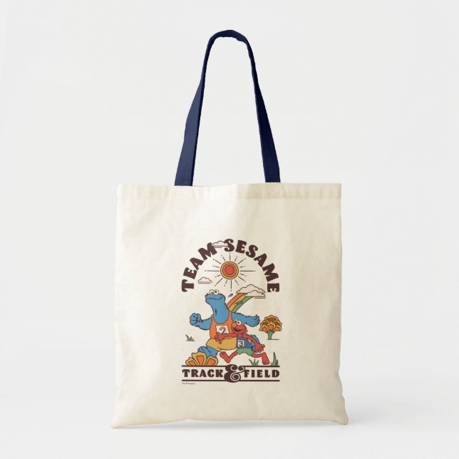 Sesame Street | Team Sesame Track & Field Tote Bag (Front)