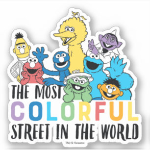 Sesame Street The Most Colourful Street