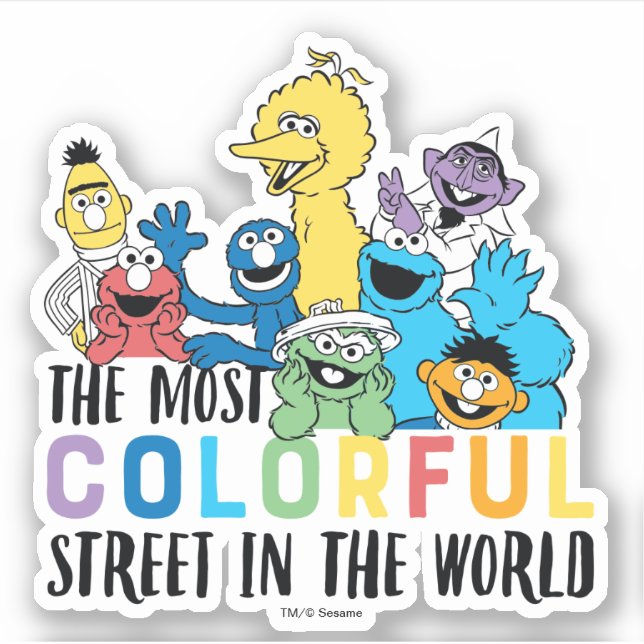 Sesame Street | The Most Colourful Street (Front)