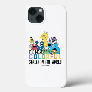 Sesame Street   The Most Colourful Street iPhone 13 Case