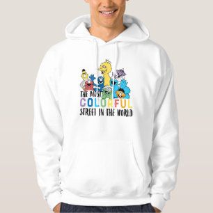 Sesame Street The Most Colourful Street Hoodie