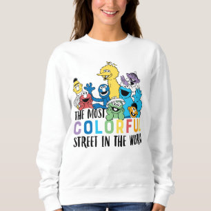 Sesame Street The Most Colourful Street Sweatshirt