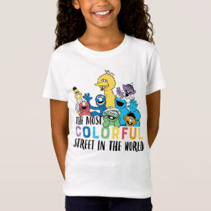 Sesame Street The Most Colourful Street T-Shirt