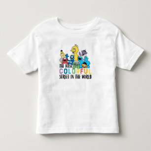 Sesame Street   The Most Colourful Street Toddler T-Shirt