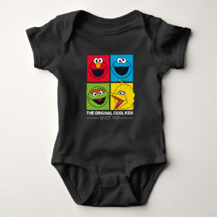 Sesame Street The Original Cool Kids Baby Bodysuit