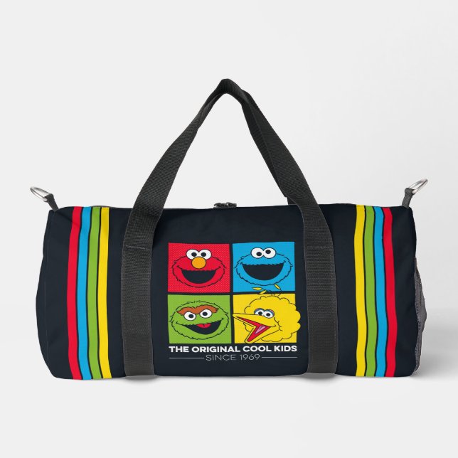 Sesame Street | The Original Cool Kids Duffle Bag (Front)