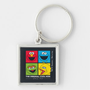 Sesame Street The Original Cool Kids Key Ring