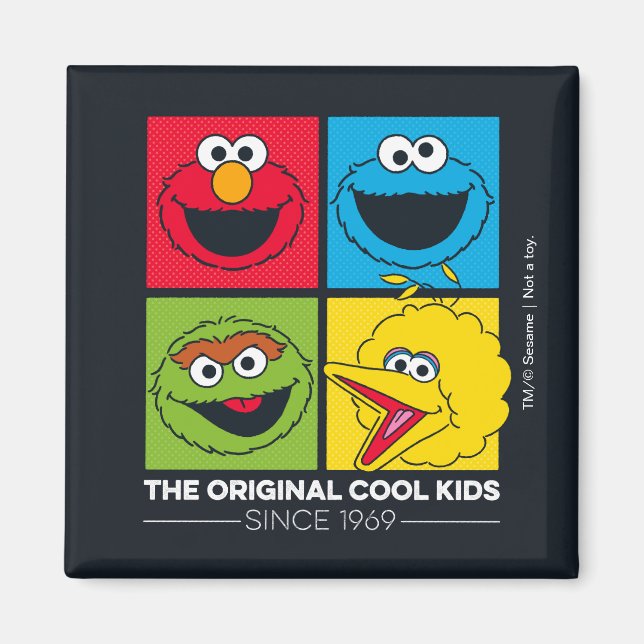 Sesame Street | The Original Cool Kids Magnet (Front)