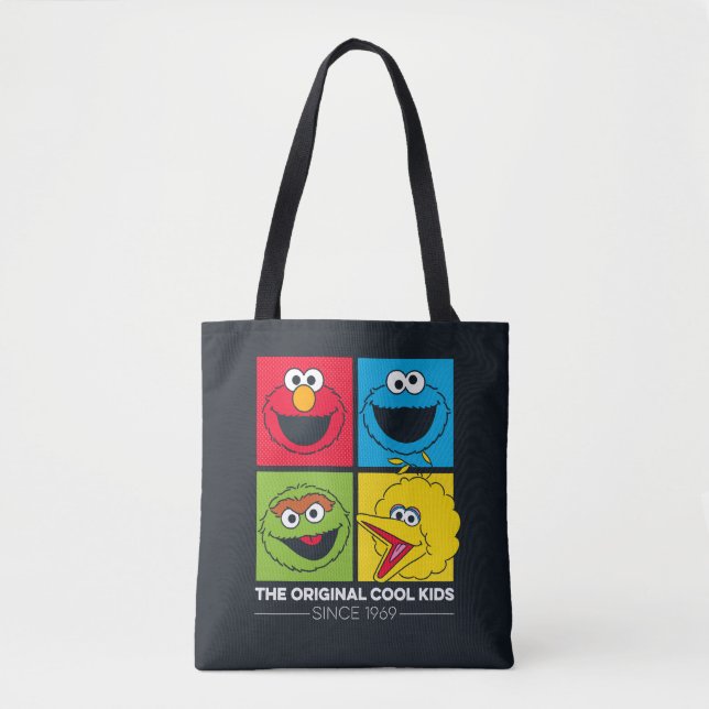 Sesame Street | The Original Cool Kids Tote Bag (Front)