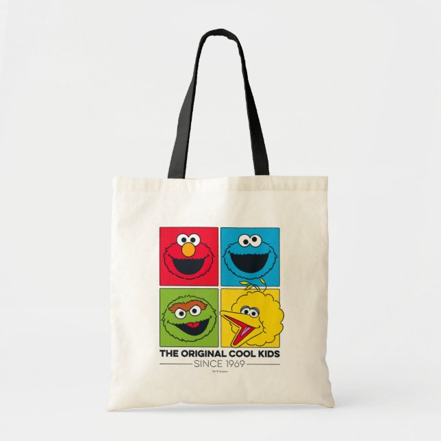 Sesame Street | The Original Cool Kids Tote Bag (Front)