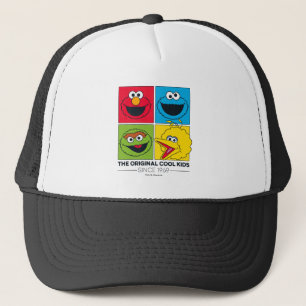Sesame Street The Original Cool Kids Trucker Hat