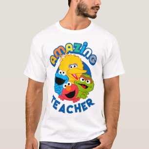 Sesame Street   They Are Amazing Teacher T-Shirt