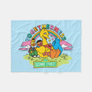 Sesame Street Togetherness Fleece Blanket