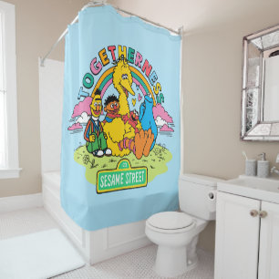 Sesame Street Togetherness Shower Curtain