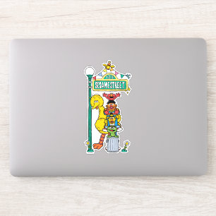 Sesame Street Under the Sesame Street Sign