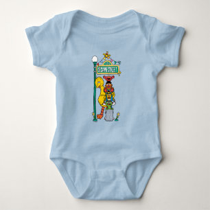 Sesame Street Under the Sesame Street Sign Baby Bodysuit