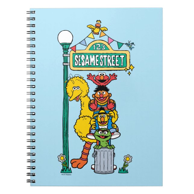 Sesame Street | Under the Sesame Street Sign Notebook (Front)
