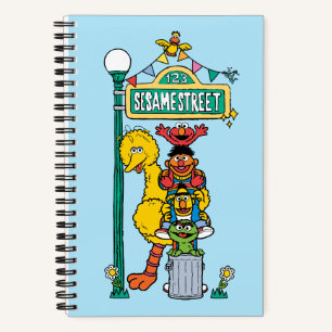 Sesame Street   Under the Sesame Street Sign Notebook