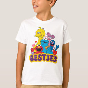 Sesame Street Valentine Besties T-Shirt