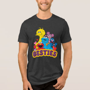 Sesame Street Valentine Besties Tri-Blend Shirt
